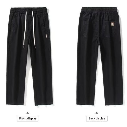 Pantalones de Trabajo Vintage Holgados para Hombre - Estilo Casual Americano - Image 5