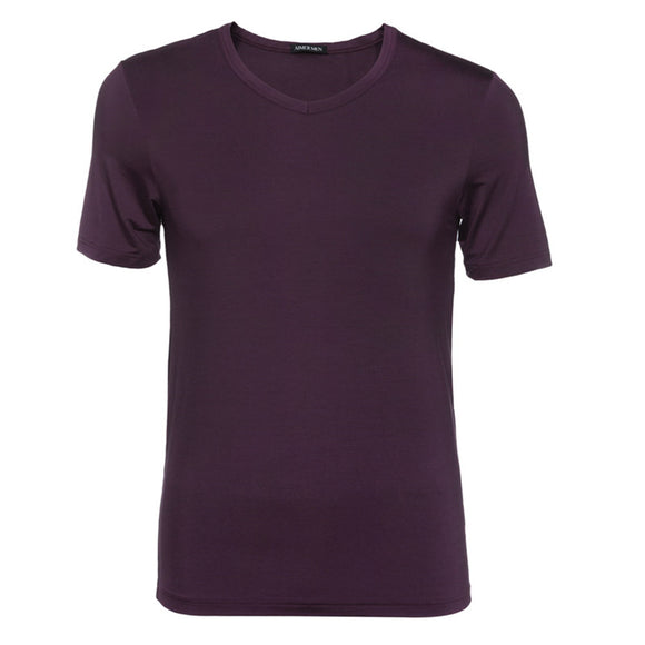 Playera Modal Hombre Ajustada para Casa