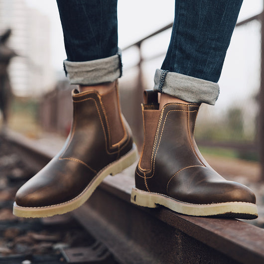 Botas Chelsea Dr Martens Estilo Británico Casual para Hombre - Image 3
