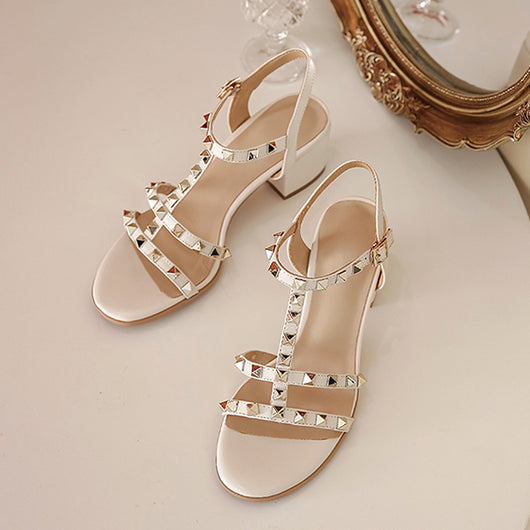 Sandalias de Cuero con Hebilla para Mujer - Image 8