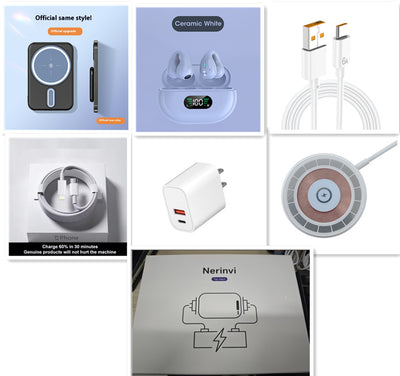 Batería Portátil MagSafe 5000 mAh con Carga Inalámbrica Magnética - Image 8