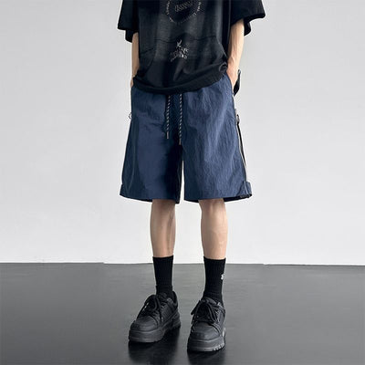 Pantalones Cortos Cargo Impermeables Hombre Ajuste Relajado
