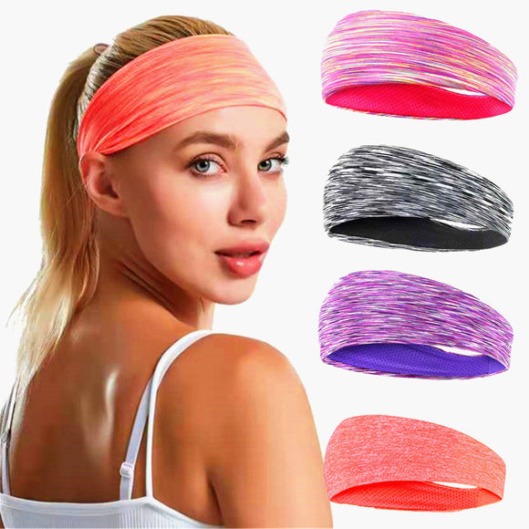 Cinta Deportiva Absorbente de Doble Capa para Yoga y Entrenamiento