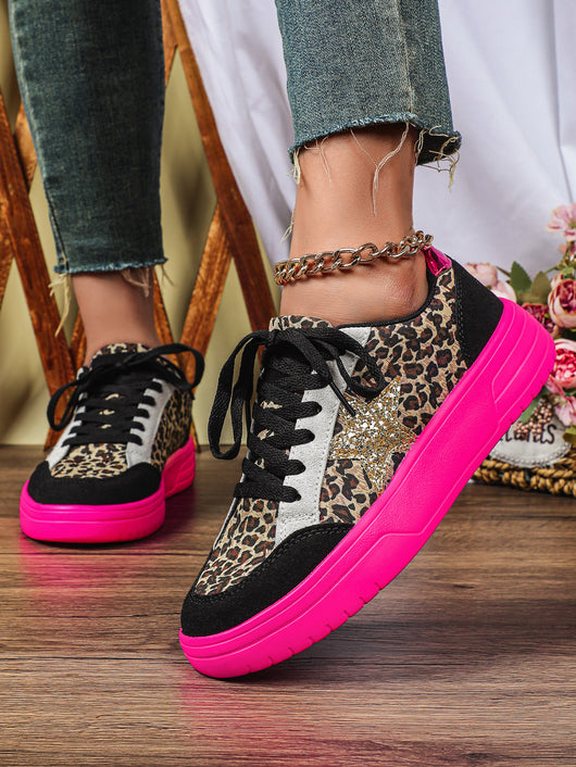 Zapatillas Skate Leopardo Unisex - Estilo Retro Casual Deportivo Personalizado - Image 26