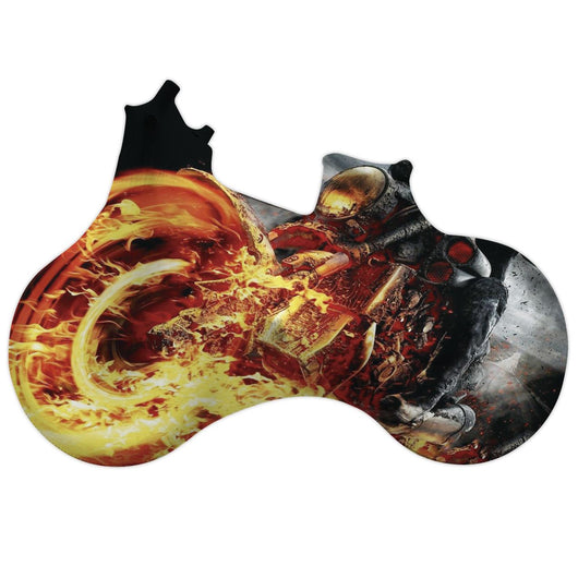 Vestido de Ciclismo con Estampado de Rueda de Bicicleta de Carreras - Image 11