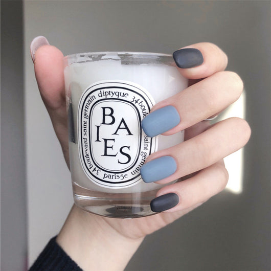 Uñas Postizas Azules con Diseño Graffiti - Efecto Profesional Duradero - Image 18