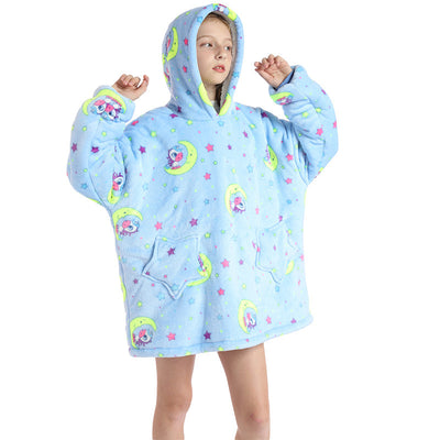 Suéter Abrigo Impermeable con Manta y Capucha para Actividades Outdoor - Image 9