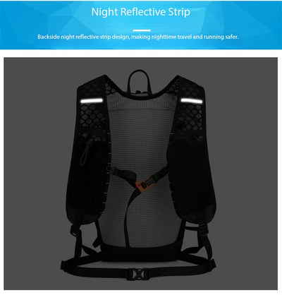 Mochila de Senderismo AZELA con Patrón Grid - Ligera y Transpirable para Trekking y Viajes - Image 13
