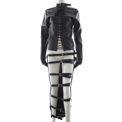 Disfraz de Presentación Bondage para Mujer en Negro - Image 6