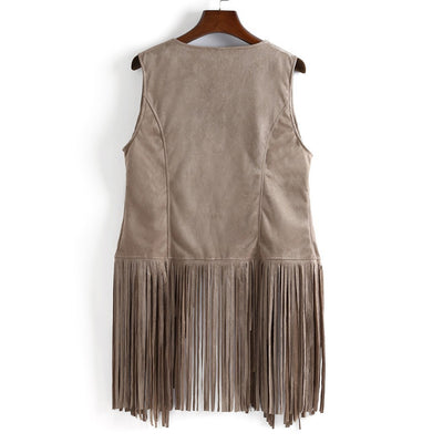 Chaleco Sleeveless con Borlas para Mujer - Image 27