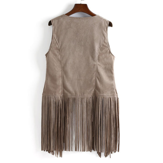 Chaleco Sleeveless con Borlas para Mujer - Image 27