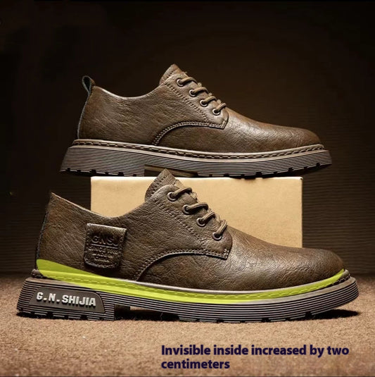Botas Martin de Negocios con Tacón Oculto y Forro Polar para Otoño e Invierno - Image 2