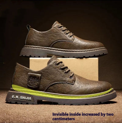 Botas Martin de Negocios con Tacón Oculto y Forro Polar para Otoño e Invierno - Image 2