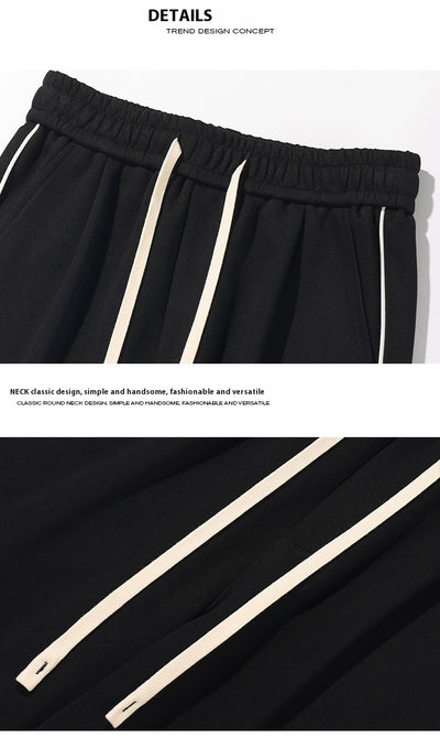 Pantalones de Buzo Hong Kong Cintura Blanca con Cinta - Image 12