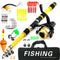 Yellow Rod and Reel Combo