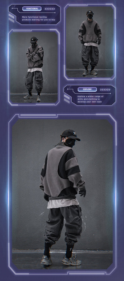 Pantalones Cargo Holgados de Trabajo con Bolsillos Grandes - Image 13