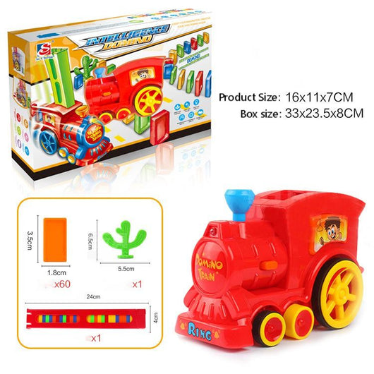 Tren Eléctrico Dominó Puzzle con Luces, Sonidos y Música Automática - Image 6