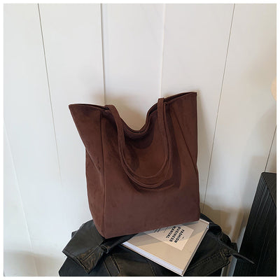 Bolso Retro de Cuero Mate con Capacidad Extra - Bolsa Tote Bandolera Versátil - Image 16
