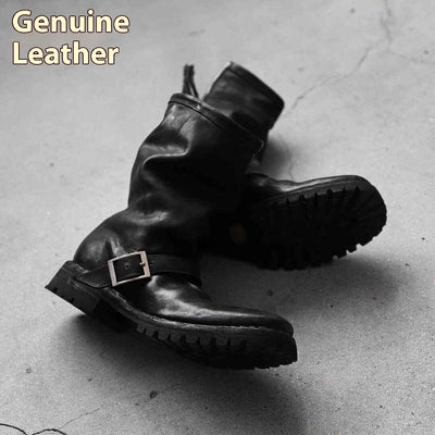 Botas Martin Retro Estilo Oscuro para Hombre - Image 9