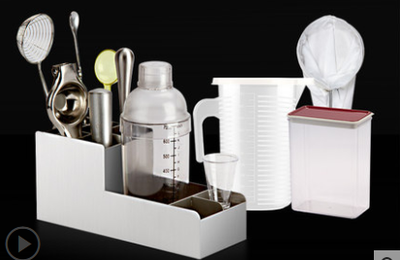 Set Profesional de Coctelería en Acero Inoxidable con Vaso Reforzado - Image 8