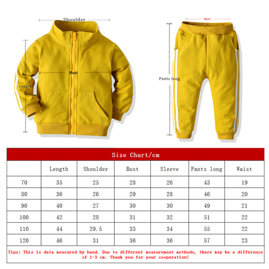 Conjunto Deportivo Infantil con Doble Cierre para Primavera y Otoño - Image 6
