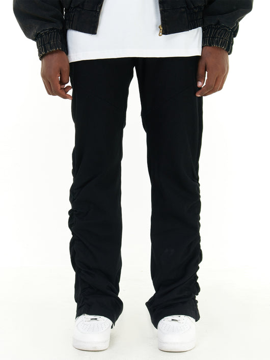 Pantalones Casuales Plisados Bicolor de Moda Urbana - Image 2