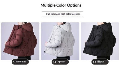 Chaqueta de Invierno para Hombre con Acolchado de Algodón - Calidez y Estilo - Image 15