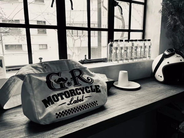 Bolsa de Lona para Motocicleta Estilo Newsboy