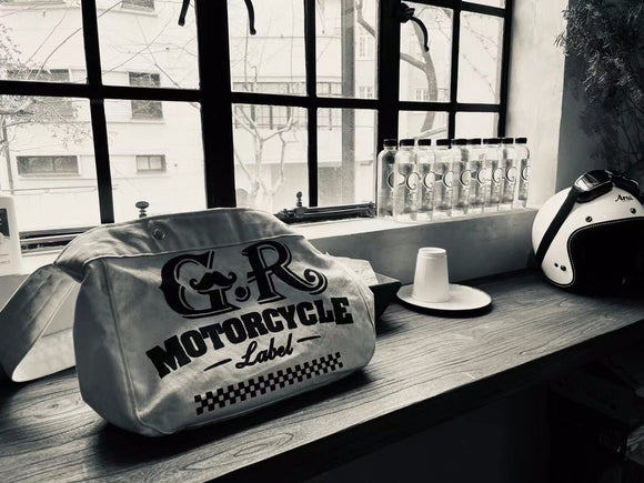 Bolsa de Lona para Motocicleta Estilo Newsboy