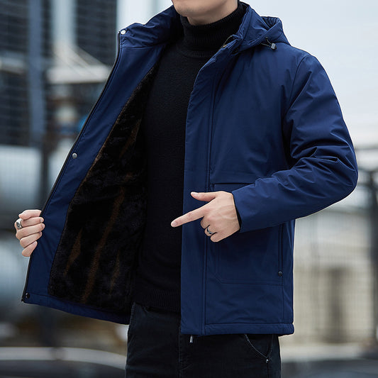 Chaqueta de Trabajo Otoño-Invierno con Forro Polar y Grafeno