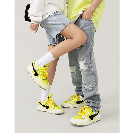 Zapatillas Deportivas Unisex con Diseño Corazón Love Degradado - Image 6