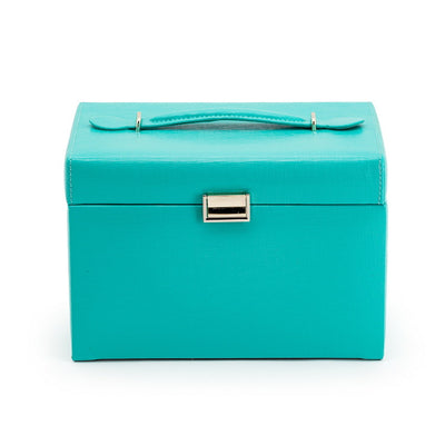 Caja Organizadora de Espejo Portátil en Cuero PU para Joyas y Maquillaje - Image 6