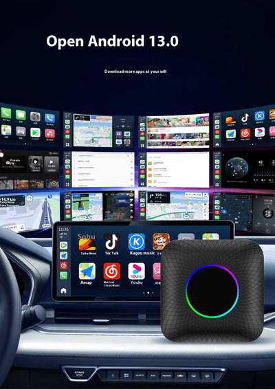Pantalla Táctil Inalámbrica CarPlay Android 13 con Moxibustión - Image 15