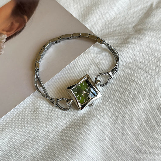 Reloj Pulsera Cuadrado Lujo Minimalista para Mujer - Image 5