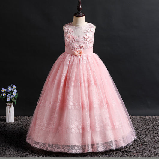 Falda Infantil Modelo Pasarela con Diseño de Piso Limpio - Image 11