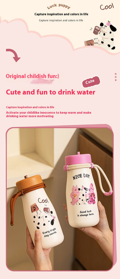 Vaso Térmico Portátil de Gran Capacidad con Pajilla para Mujeres - Image 10