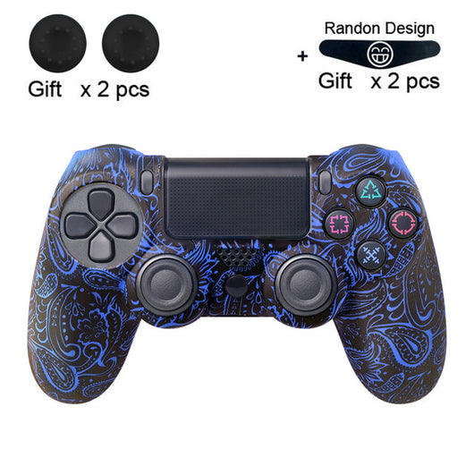 Bright yellow silicone protective cover for a PS4 controller, featuring black buttons and colored action symbols. - Image 41