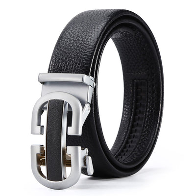 Cinturón de Cuero para Hombre con Hebilla Automática - Image 45