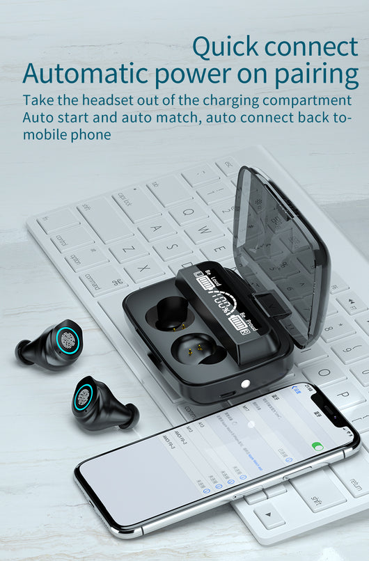 Auriculares Inalámbricos M17 TWS con Bluetooth, Táctiles e Impermeables - Image 11