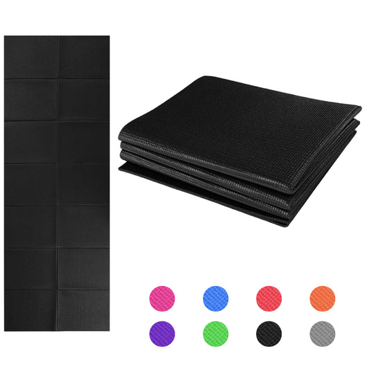 Tapete de Yoga Antideslizante Plegable 3 en 1 para Gimnasia y Entrenamiento - Image 11