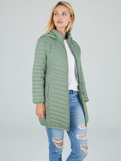 Chaqueta Acolchada de Algodón para Invierno - Colores Sólidos - Image 28