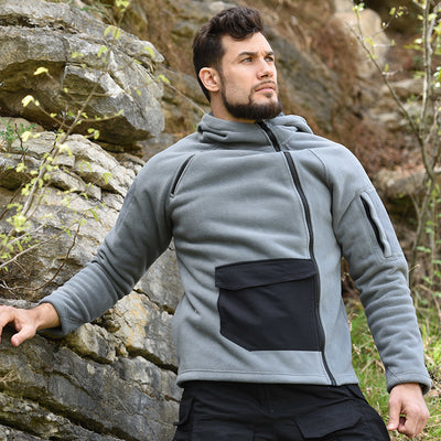 Sudadera con Capucha Camuflada para Hombre - Abrigo Outdoor Transpirable y Cálido - Image 10