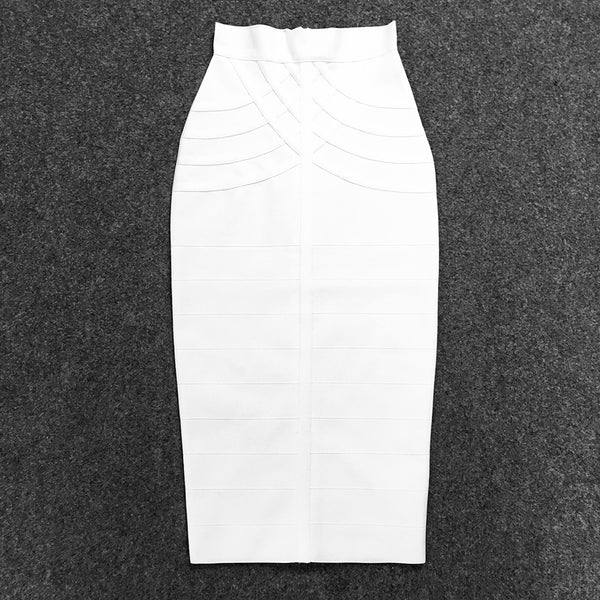 Falda Bandage Cintura Alta Rayas con Diseño Ajustado - Image 13