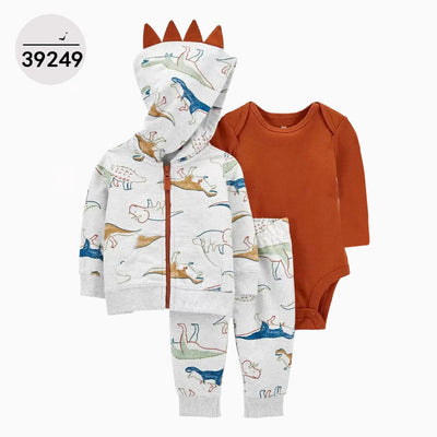 Conjunto Infantil 3 Piezas: Sudadera con Capucha, Manga Larga y Pantalón - Image 49