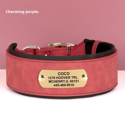 Collar Ancho para Perro con Letrero Antideslizante - Image 32