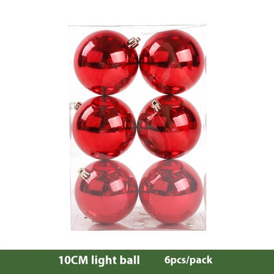 Bola de Navidad Roja Electrochapada - Adorno Colgante para Árbol - Image 19