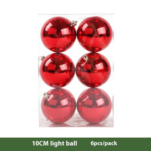 Bola de Navidad Roja Electrochapada - Adorno Colgante para Árbol - Image 19