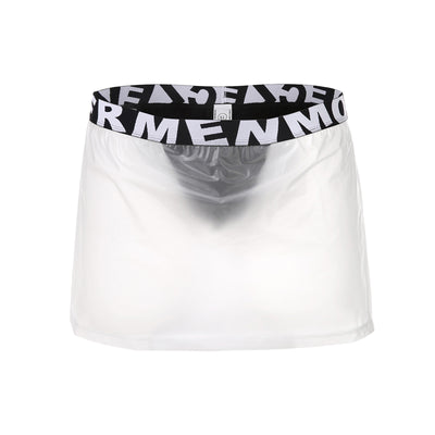 Pantalón Minifalda PVC Transparente para Hombre con Laterales Abiertos - Image 6