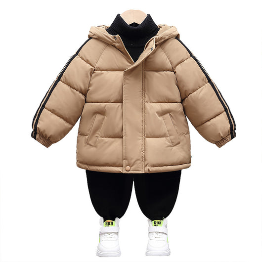 Abrigo Infantil de Algodón Reforzado para Otoño e Invierno - Image 8