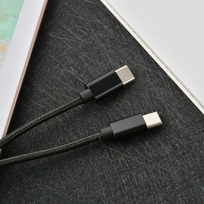 Cable USB-C a USB-C Trenzado 1m - Carga Rápida 60W 3A - Image 10